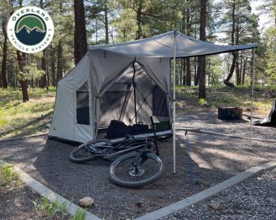 Overland Vehicle Systems - P.S.T. Portable Safari Large Quick Deploying Gray Ground Tent - Image 3