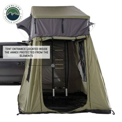 Overland Vehicle Systems - N3E Nomadic 3 Extended Roof Top Tent With Annex - Image 6