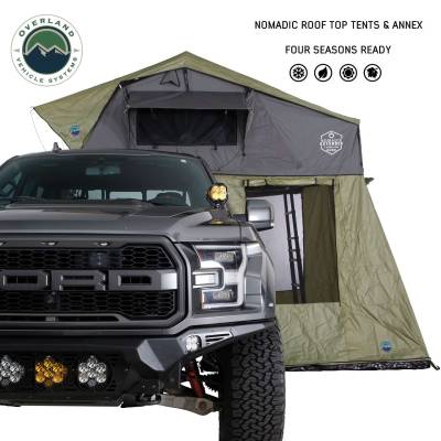 Overland Vehicle Systems - N3E Nomadic 3 Extended Roof Top Tent With Annex - Image 10