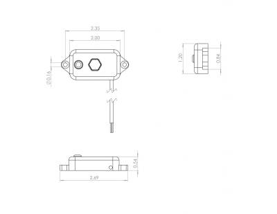 Baja Designs - Baja Designs LED Dome Light w/Switch Red - Image 4