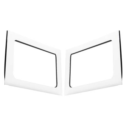 DEI - DEI '11-'18 Wrangler JK 4-Door - White Original Finish Rear Side Window Kit - Image 2