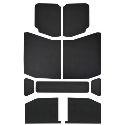 DEI - DEI Wrangler JL 4-Door - Black Original Finish Headliner Kit - Image 3