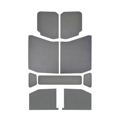 DEI - DEI Wrangler JL 4-Door - Gray Leather Look Headliner Kit - Image 2