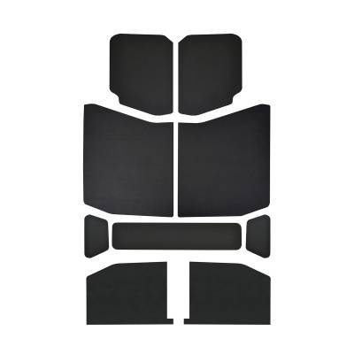 DEI - DEI Wrangler JL 4-Door - Black Leather Look Headliner Kit - Image 2