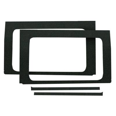 DEI - DEI Wrangler JL 4-Door - Black Original Finish Rear Side Window Kit - Image 2