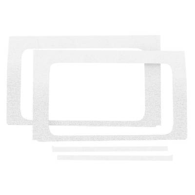 DEI - DEI Wrangler JL 4-Door - White Original Finish Rear Side Window Kit - Image 2