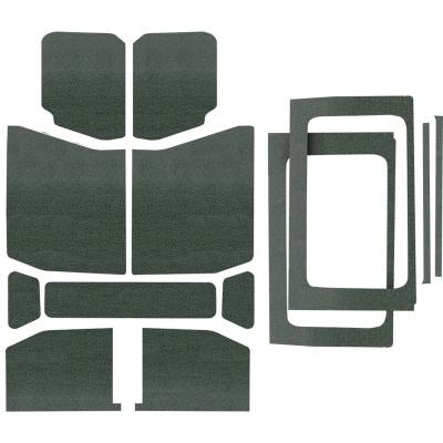 DEI - DEI Wrangler JL 4-Door - Gray Original Finish Complete Headliner Kit - Image 2