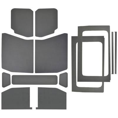 DEI - DEI Wrangler JL 4-Door - Gray Leather Look Complete Headliner Kit - Image 2