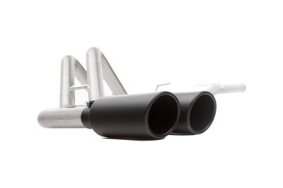 Gibson Performance - Gibson Performance 65656B Black Elite Cat-Back Dual Sport Exhaust System - Image 2