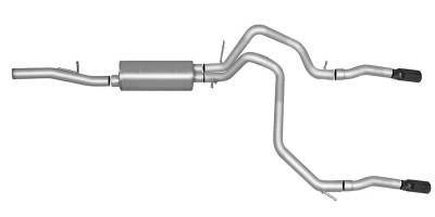 Gibson Performance - Gibson Performance 65669 Cat-Back Dual Split Exhaust System - Image 1