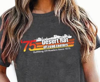 Desert Rat Logo Items - Desert Rat Off Road Centers T-Shirt - Since 1975 - X Large (XL) - Image 2