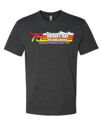 Desert Rat Logo Items - Desert Rat Off Road Centers T-Shirt - Since 1975 - 2XL (XXL) - Image 1