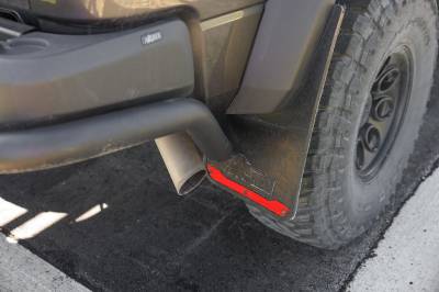 AEV - AEV Ram Rear Splash Guard - 2010-24 RAM HD w/ Highmark Flares - Image 2