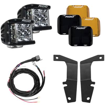 Rigid Industries - Rigid Industries 46703 A-Pillar D-SS Series Light Mount Kit - Image 1