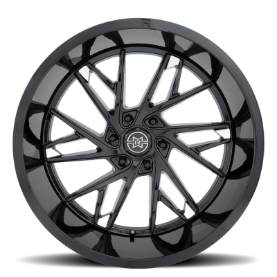 Method Racing Wheels - 20x10 Method MR801 -  6x5.5  5.85in.BS - Gloss Black Milled - Image 2