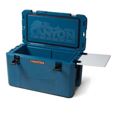 Canyon Coolers - V2 Canyon Cooler Outfitter 55 Azure Blue - 55 Quart - Image 4