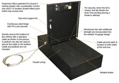 Tuffy Security Products - Tuffy Security Products 253-01 Tactical Security Lockbox - Image 6