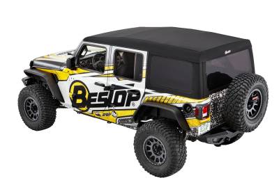 Bestop - Bestop 54725-17 Supertop Ultra Squareback Soft Top - Image 1