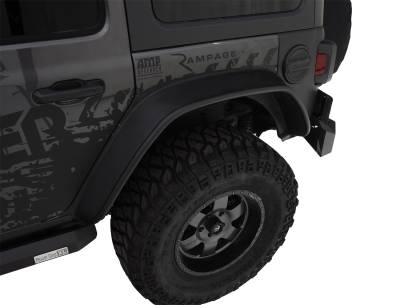 Bushwacker - Bushwacker 10923-07 Flat Style Fender Flares - Image 4