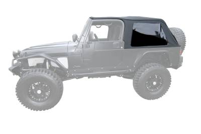 Rampage - Rampage 109635 Frameless Soft Top Kit Sailcloth - Image 1