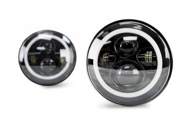 DV8 Offroad - DV8 Offroad HL7JK-02 LED Projector Headlight Set - Image 2