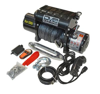 DV8 Offroad - DV8 Offroad WB12SR Winch - Image 2