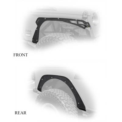 DV8 Offroad - DV8 Offroad FDJL-03 Fender Flare Delete Kit - Image 3