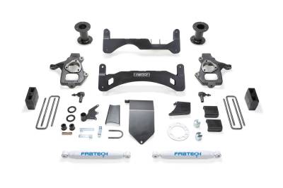 Fabtech - Fabtech K1083 Basic Lift System w/Shocks - Image 1