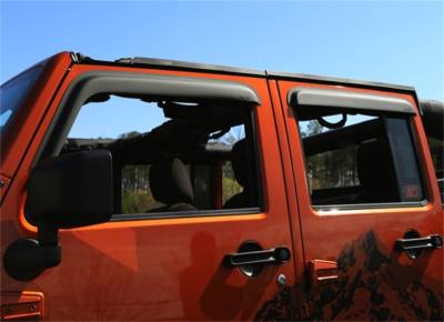 Rugged Ridge - Rugged Ridge 11349.12 Window Visor - Image 1