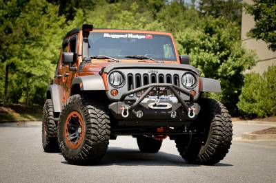 Rugged Ridge - Rugged Ridge 11540.25 Double X Striker Winch Guard - Image 11