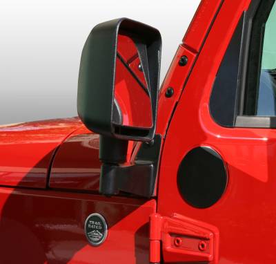 Rugged Ridge - Rugged Ridge 11025.05 Door Mirror Filler Plate - Image 3