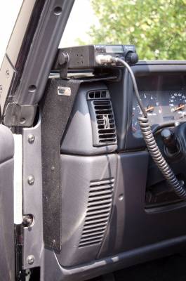 Rugged Ridge - Rugged Ridge 13551.09 CB Radio Dash Mount Bracket - Image 3