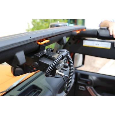 Rugged Ridge - Rugged Ridge 11503.95 CB Radio Mount Bracket - Image 3