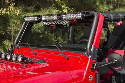 Rugged Ridge - Rugged Ridge 11232.08 Windshield LED Light Bar - Image 3