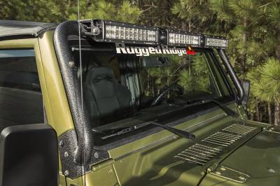 Rugged Ridge - Rugged Ridge 11232.08 Windshield LED Light Bar - Image 5