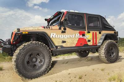 Rugged Ridge - Rugged Ridge 11504.18 XHD Rock Sliders - Image 11