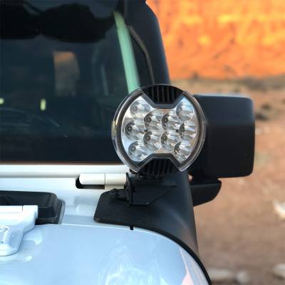 KC HiLites - KC HiLites 5103 SlimLite LED Light Shield - Image 6