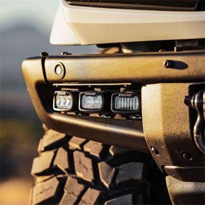 Rigid Industries - Rigid Industries 46731 Bumper Triple SR-M Fog Light Kit - Image 7