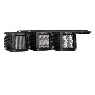 Rigid Industries - Rigid Industries 46738 D-Series Triple Fog Light Kit - Image 1