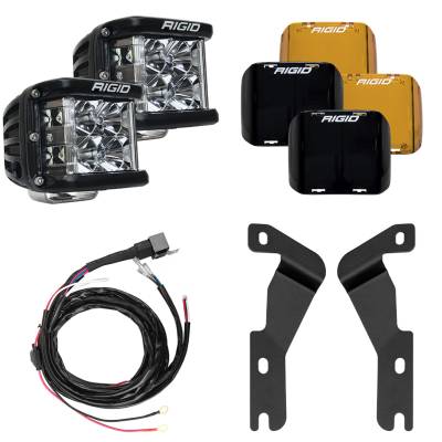 Rigid Industries - Rigid Industries 46707 A-Pillar D-SS Series Light Mount Kit - Image 1