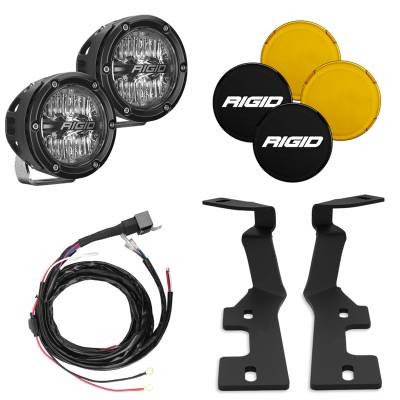 Rigid Industries - Rigid Industries 46718 A-Pillar 360-Series Light Mount Kit - Image 1