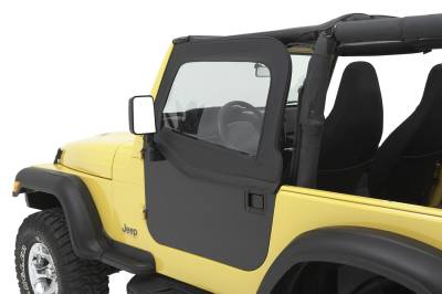 Bestop - Bestop 51795-15 HighRock 4x4 Element Upper Fabric Half Doors - Image 1