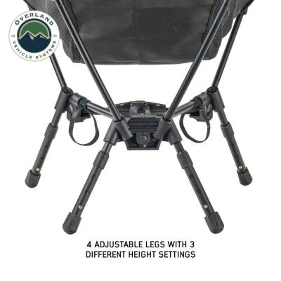 Overland Vehicle Systems - OVS Compact Camp Chair - Folding Aluminum Frame - Image 6