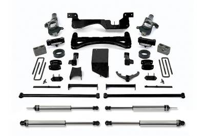 Fabtech - Fabtech K1014DL Performance Lift System w/Shocks - Image 1